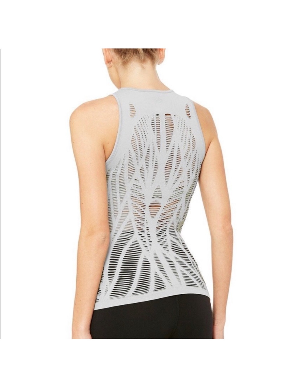 Alo Yoga Women's Vixen Fitted Muscle Tank Small